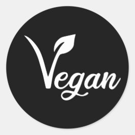 Etiqueta de identificación vegana,