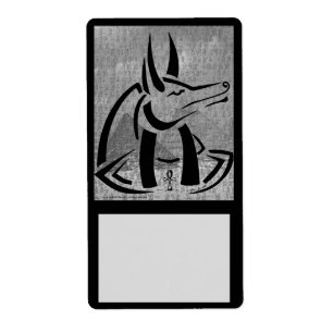 Etiqueta de identificador Anubis