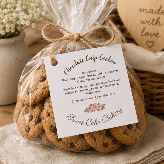 Etiqueta de Ingredientes de Galleta de Chocolate W (Subido por el creador)