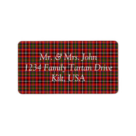 Etiqueta de Innes Tartan