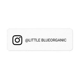 Etiqueta de Instagram Sticker de nombre de Insta