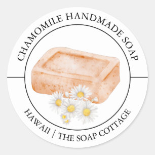 Etiqueta de jabón Chamomile