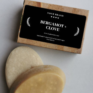 Etiqueta de jabón personalizada Pegatina de fondo 