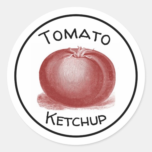 Etiqueta de Ketchup (Anverso)