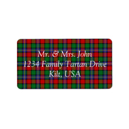 Etiqueta de Kilgore Tartan