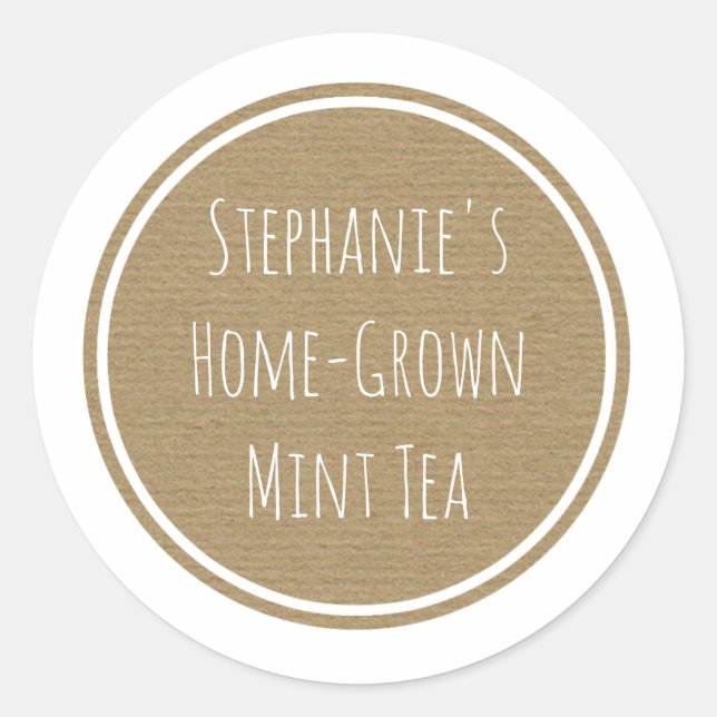 Etiqueta de la barra de frasco impresa de papel pa (Anverso)