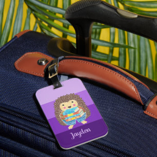 Etiqueta de la bolsa infantil del libro Nerd Hedge