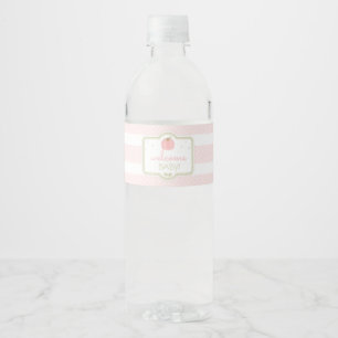 Etiqueta de la botella de agua Baby Shower de cala