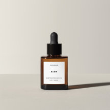 Etiqueta de la botella de la minifunda de aceite d