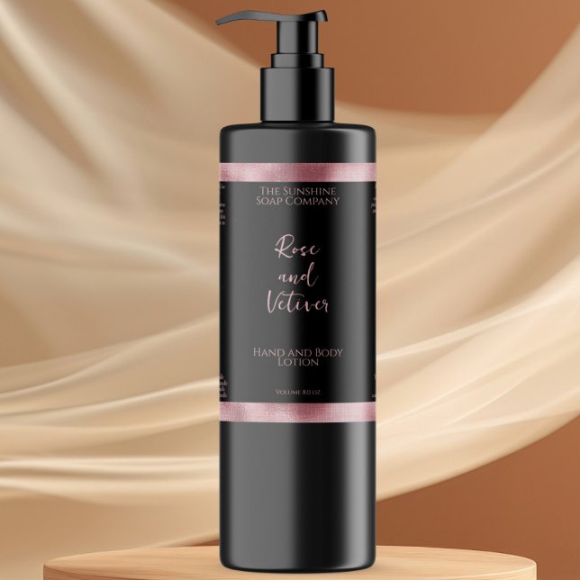 Etiqueta de la botella de Relieve metalizado falso (Subido por el creador)