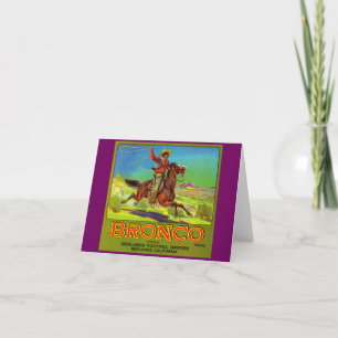 Etiqueta de la caja de fruta bronce de los años 20
