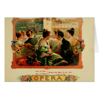 Etiqueta de la caja de puros de vintage