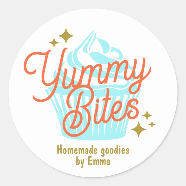 Etiqueta de la caja del pastel (Anverso)