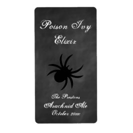 Etiqueta de la cerveza Poison Ivy Elixir