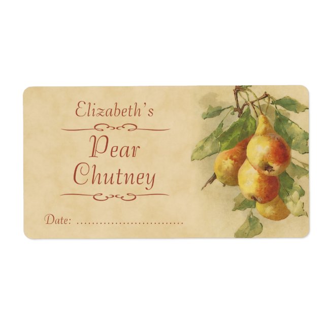 Etiqueta de la cubierta de la oreja (Frente)