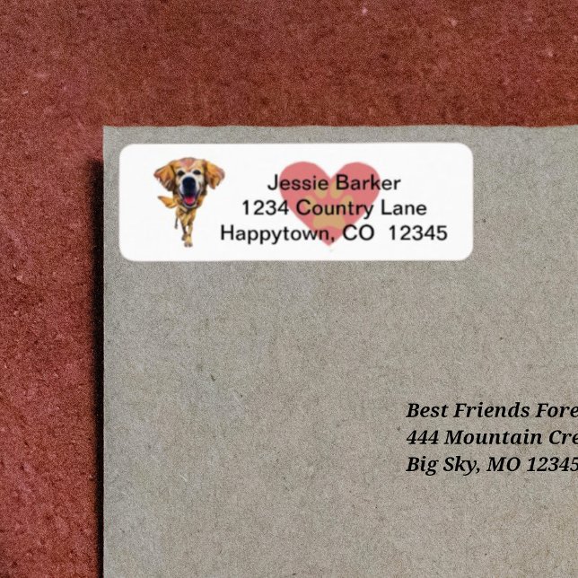 Etiqueta de la dirección de devolución de Golden R (Subido por el creador)