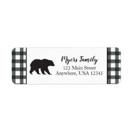 Etiqueta de la dirección de devolución de la bande