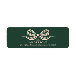 Etiqueta de la dirección de devolución del arco de