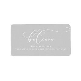 Etiqueta de la dirección de la festividad