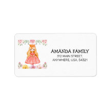 Etiqueta de la dirección de la invitación del terc