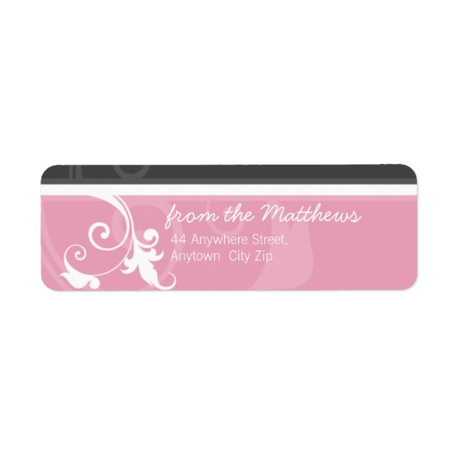 ETIQUETA DE LA DIRECCIÓN DE REGRESO :: verve 1L (Frente)