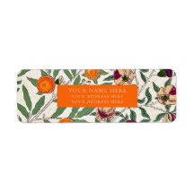 ETIQUETA DE LA DIRECCIÓN DE REGRESO : WILLIAM MORR