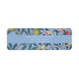 ETIQUETA DE LA DIRECCIÓN DE REGRESO : WILLIAM MORR