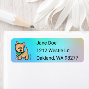 Etiqueta de la dirección de retorno de Cairn