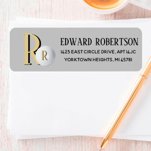 Etiqueta de la dirección de retorno de la bola de 