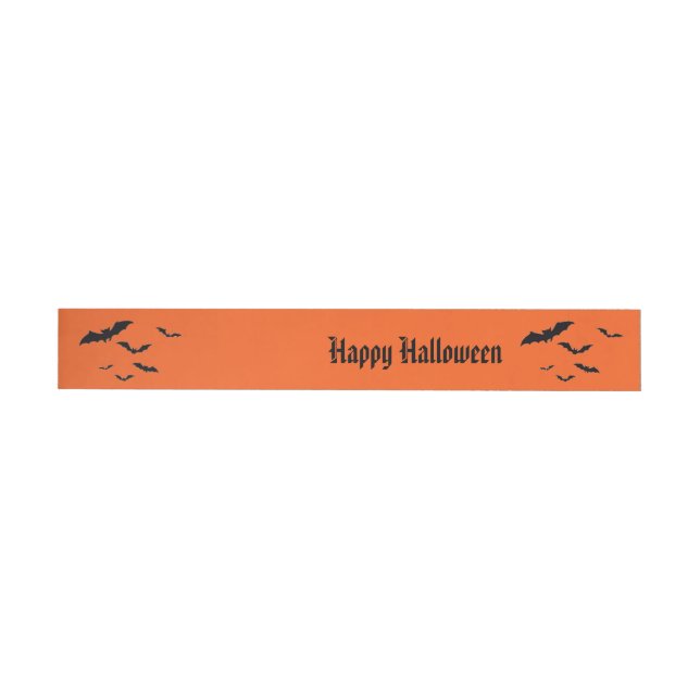 Etiqueta de la dirección de Wraparound de Hallowee (Individual)