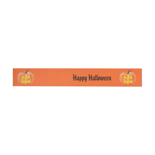 Etiqueta de la dirección de Wraparound de Hallowee (Individual)