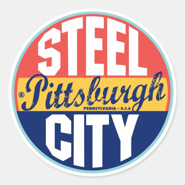 Etiqueta de la época de Pittsburgh (Anverso)