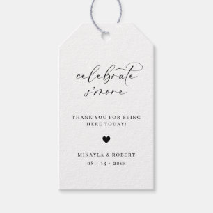 Etiqueta de la etiqueta de regalo de la fiesta de