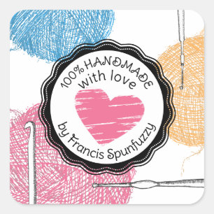 Etiqueta de la etiqueta de regalo de los ganchos d