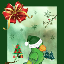 Etiqueta de la etiqueta de regalo de los navidades