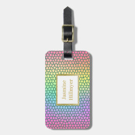 ETIQUETA DE LA ETIQUETA DEL PERSONALIZADO PURPURIN