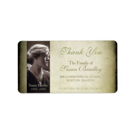 Etiqueta de la familia de marcos de vintage