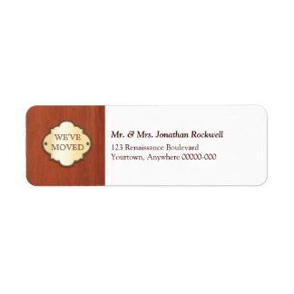 Etiqueta de la Invitación móvil de la placa de la