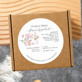 Etiqueta de la ley de la cabaña del mezclador de c