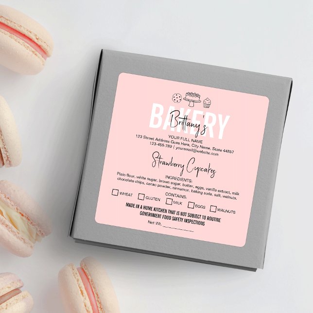 Etiqueta de la ley de la cabaña Ingredientes femen (Subido por el creador)