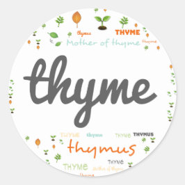 ETIQUETA DE LA PALABRA HERB - HERBS/VEGETABLE - TH