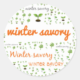 ETIQUETA DE LA PALABRA HERB - SALVORA DE INVIERNO