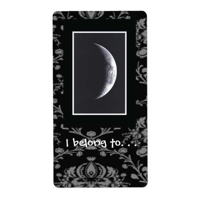 Etiqueta de la placa de biblioteca Eclipse (Frente)
