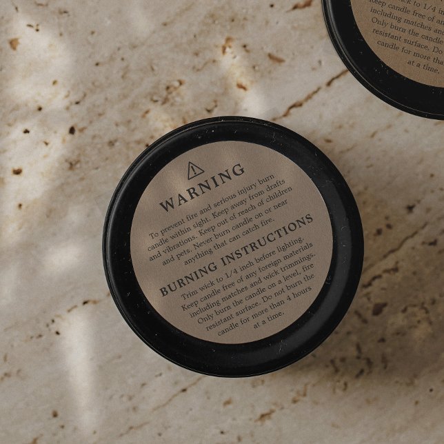 Etiqueta de la vela de instrucciones de grabación  (Subido por el creador)