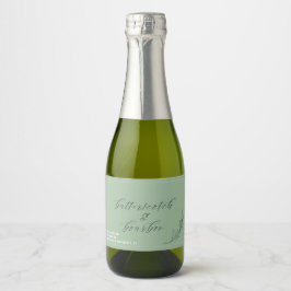 Etiqueta de la vela de la botella de vino