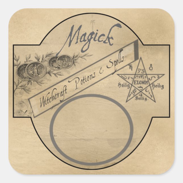 ETIQUETA DE LAS POBLACIONES DE MAGICK (Anverso)