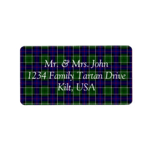 Etiqueta de Leslie Tartan