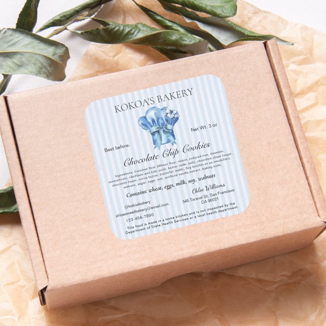 Etiqueta de ley de la cabaña - Gorra pastelero de  (Subido por el creador)