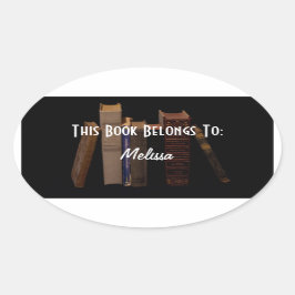 etiqueta de libro de personalizable