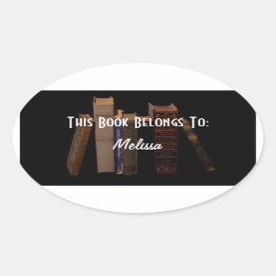 etiqueta de libro de personalizable